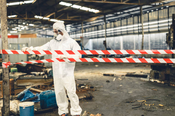 Professional Biohazard technician working in Ocean Gate, NJ